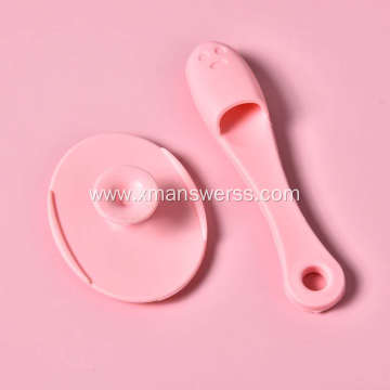 Multifunction silicone cleaning brush for face body hair